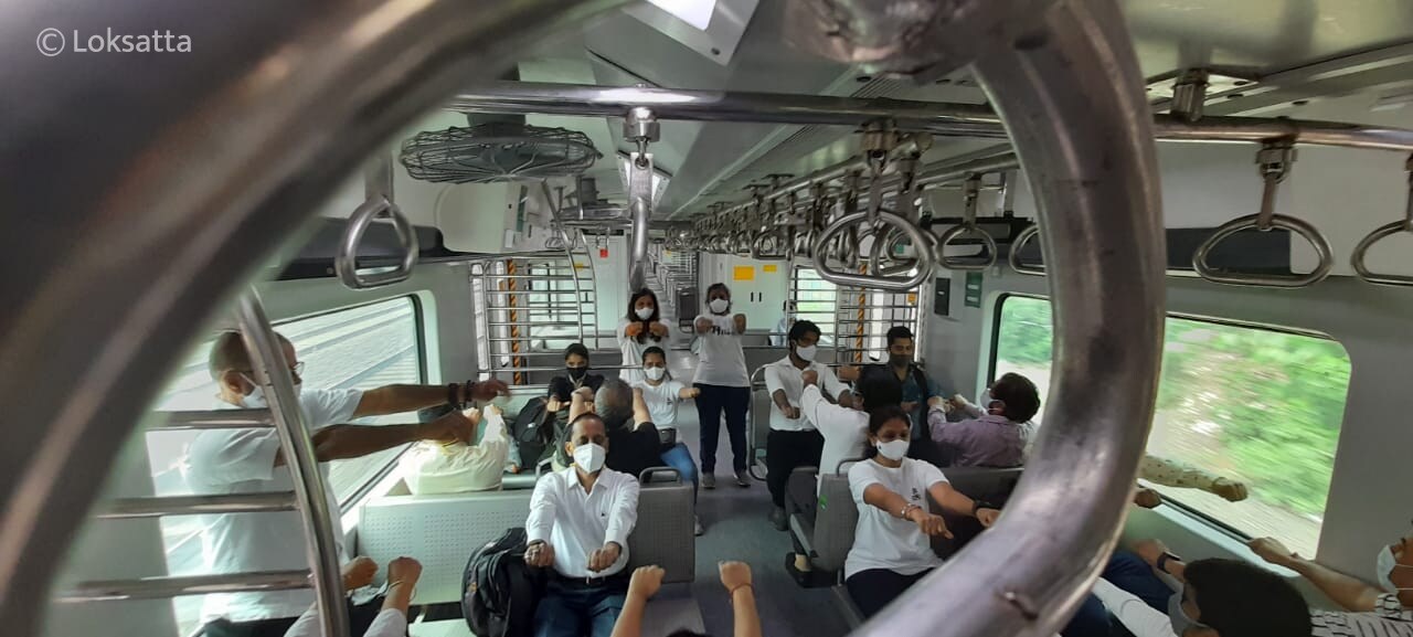 Yoga Mumbai Local International Yoga Day 2021