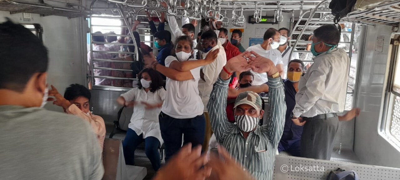Yoga Mumbai Local International Yoga Day 2021