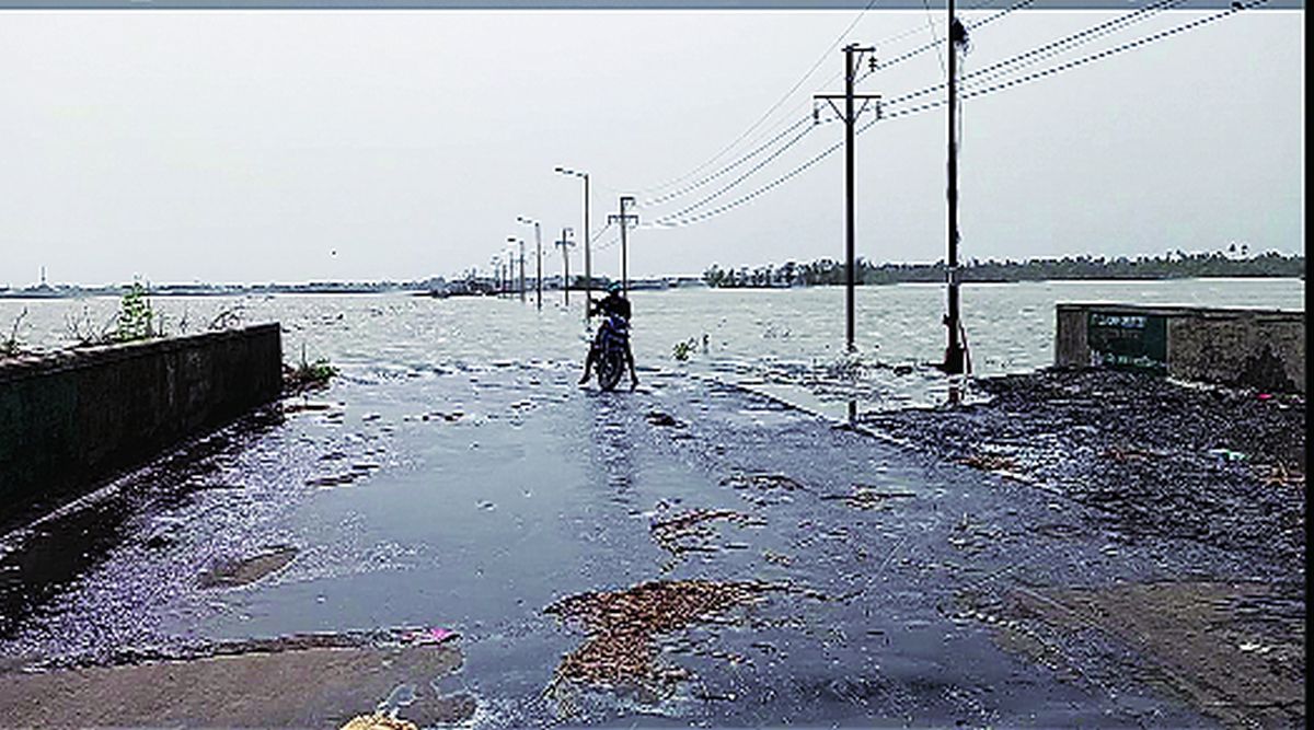 सनसिटीत पाणी तुंबण्याचा धोका कायम