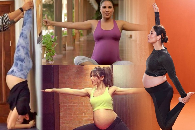 karrena-lapoor-anushka-sharma-soha-ali-khan-yoga-pregnancy