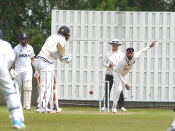 team india sweat intrasquad match before world test championship final see pics