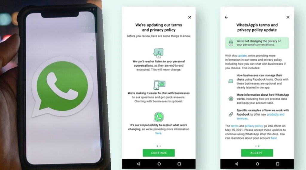 व्हॉट्सअ‍ॅपने युजर्सना पॉलिसी स्विकारण्यास भाग पाडलं; केंद्र सरकारची कोर्टात माहिती