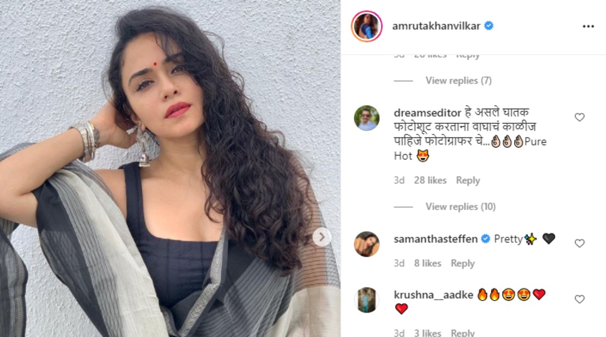 amruta khanvilkar instagram photos