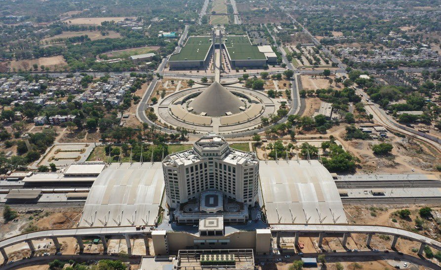 Gandhinagar Railway Station Gujarat Inside Photos