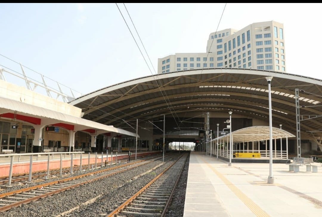 Gandhinagar Railway Station Gujarat Inside Photos