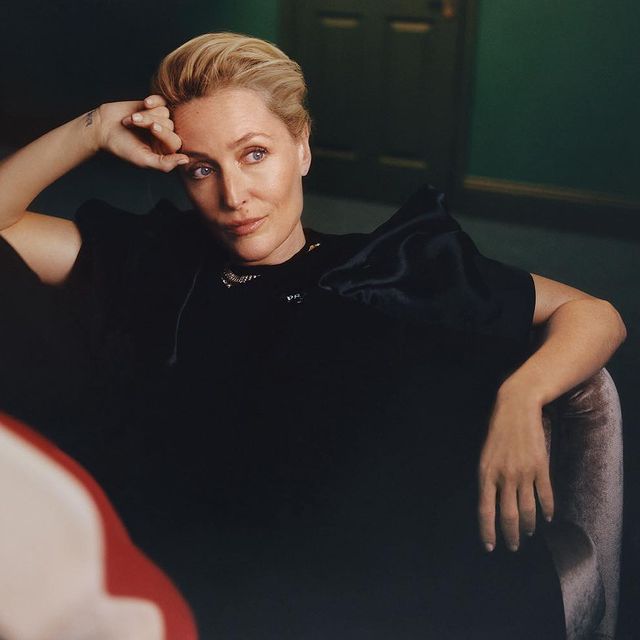 Gillian Anderson, undergarment, Lia Toby, sports bras, Sex Education, hemangi kavi, hemangi kavi bra boobs post,