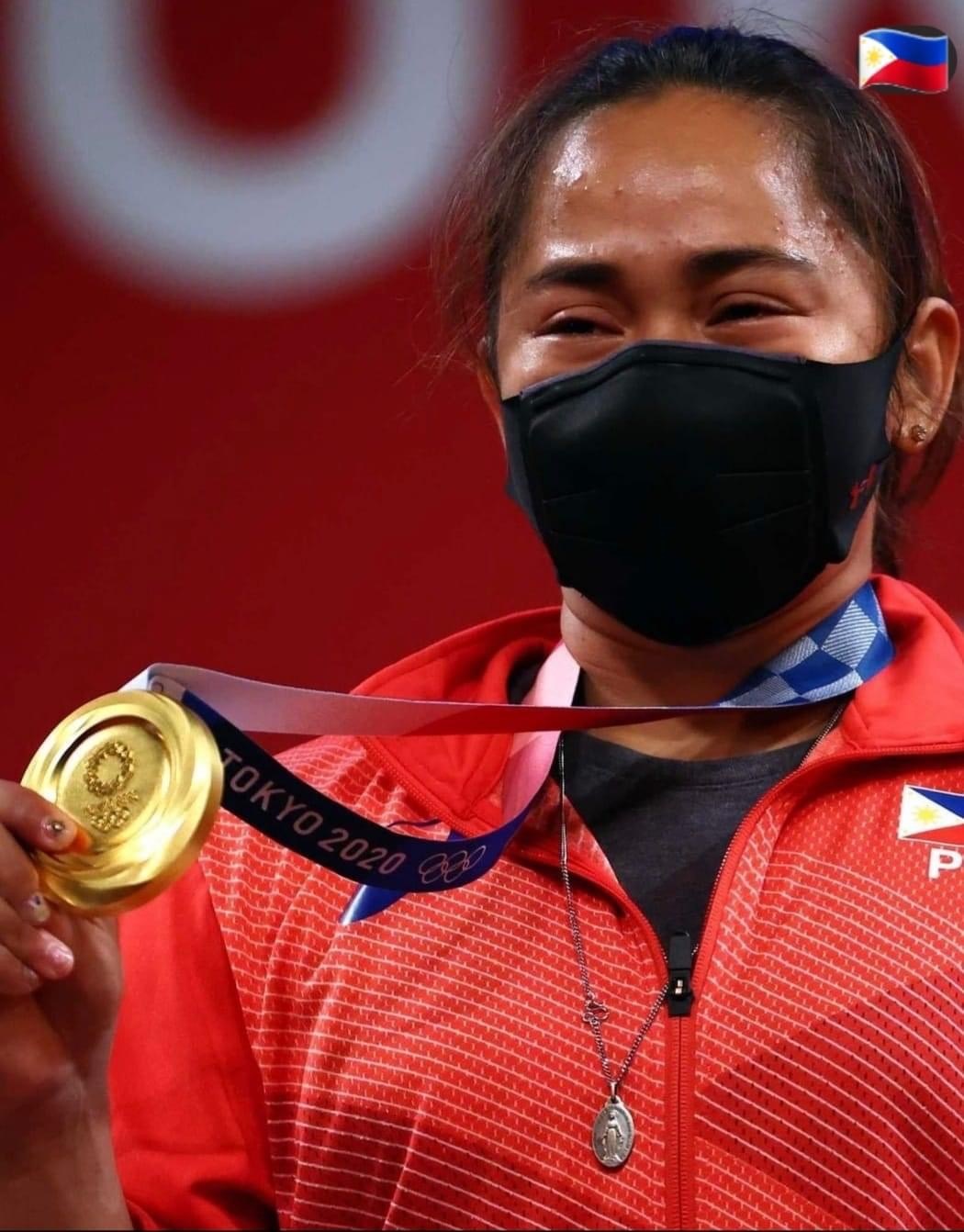 Olympics 2020 Hidilyn Diaz Philippine First Ever Gold Medalist