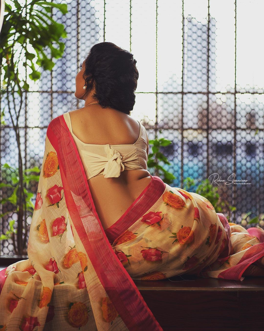 Maharashtrian saree on the streets of London