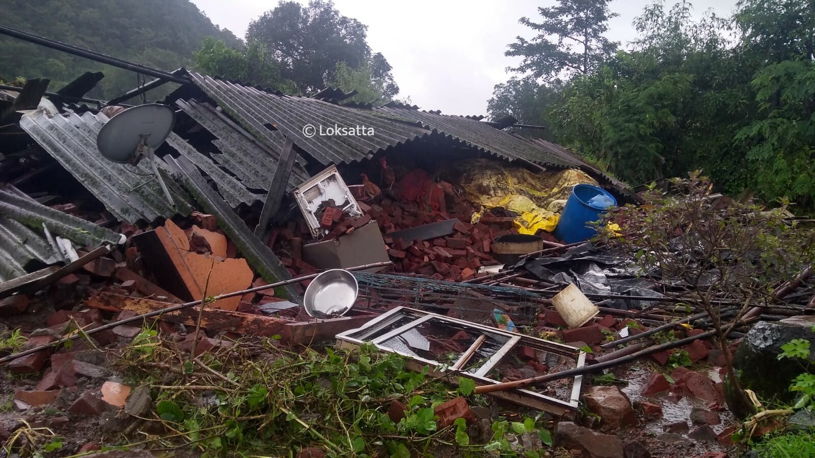 Maharashtra Rains Landslide Taliye Mahad Raigad