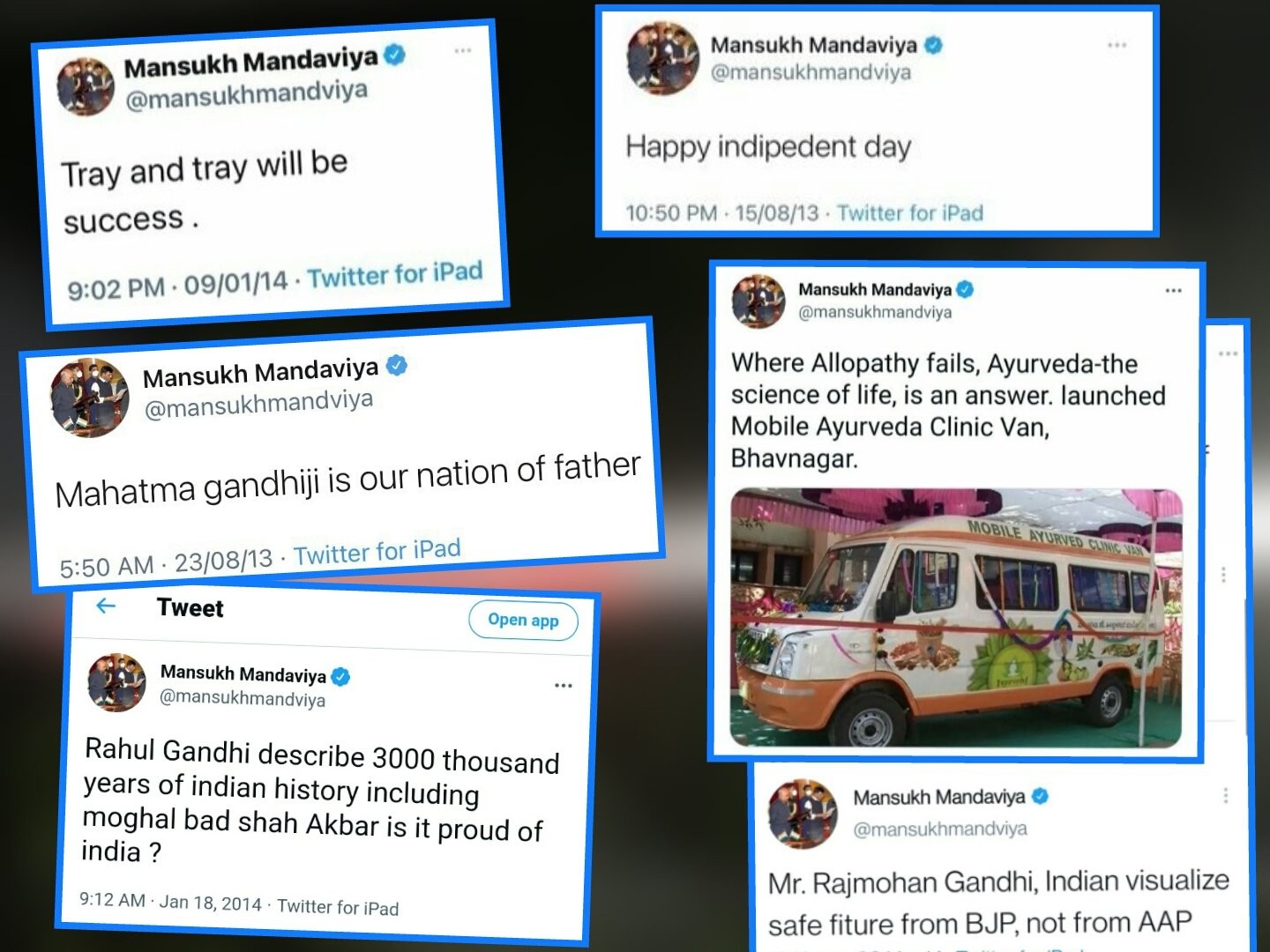PM Modi New Ministers Cabinet New Cabinet Minister of India Modi New Cabinet New Health Minister Mansukh Mandaviya trolled over old tweets
