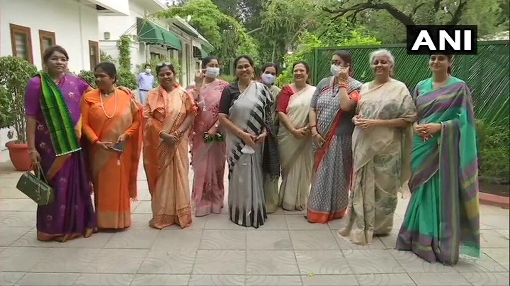 Nirmala Sitharaman hosted high tea for women ministers