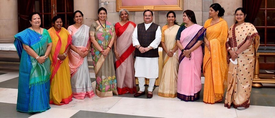 Nirmala Sitharaman hosted high tea for women ministers