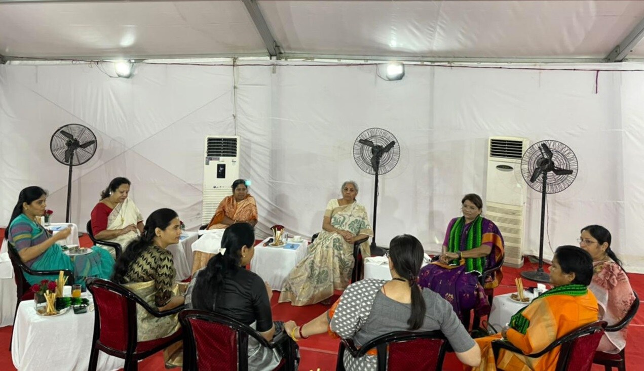 Nirmala Sitharaman hosted high tea for women ministers