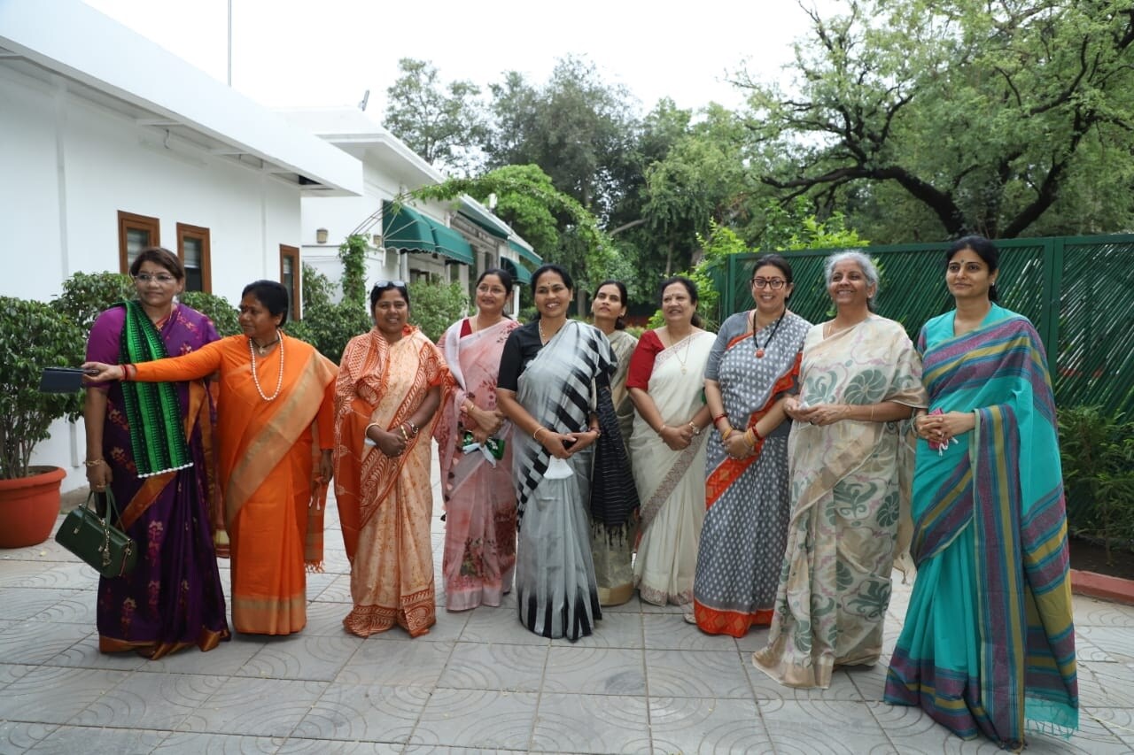 Nirmala Sitharaman hosted high tea for women ministers