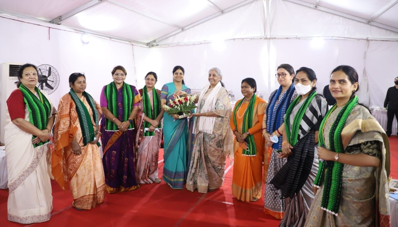 Nirmala Sitharaman hosted high tea for women ministers