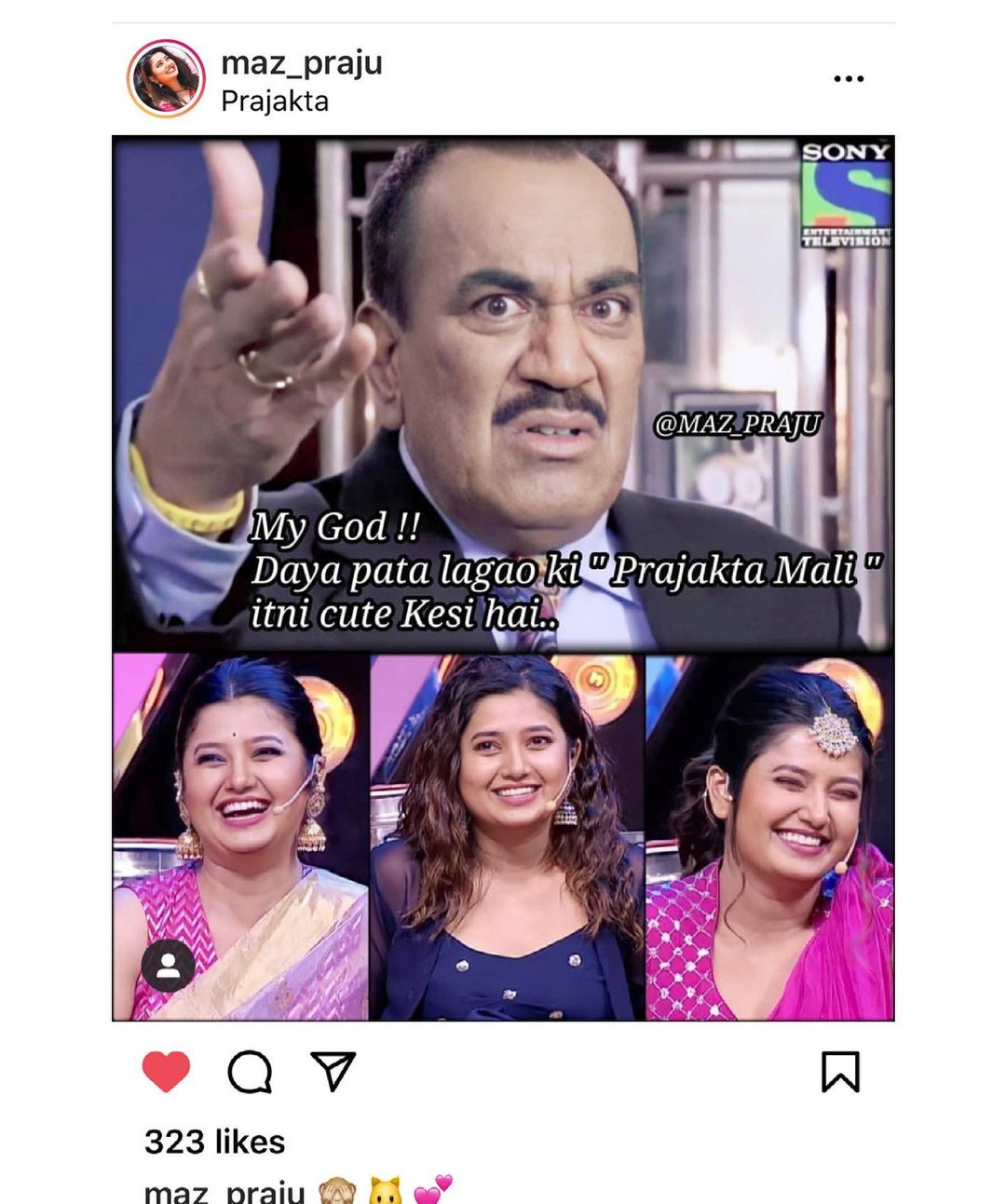 Prajakta Mali Memes Viral Trending Photos