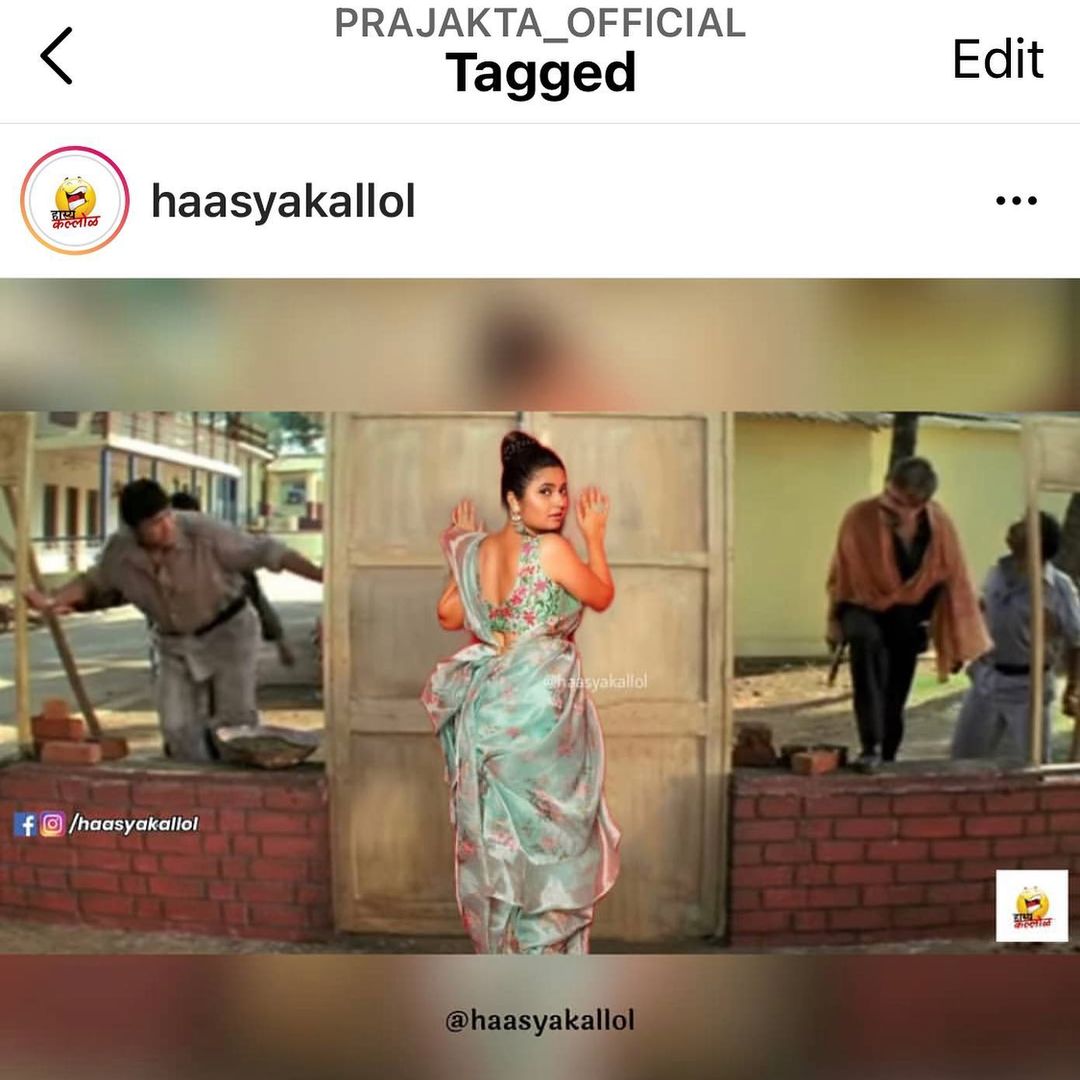 Prajakta Mali Memes Viral Trending Photos