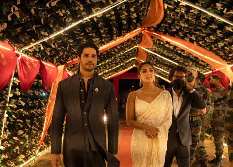 Sidharth-Malhotra-and-Kiara-Advani-at-the-Shershaah-trailer-launch-at-Kargil-Vijay-Diwas-celebeations
