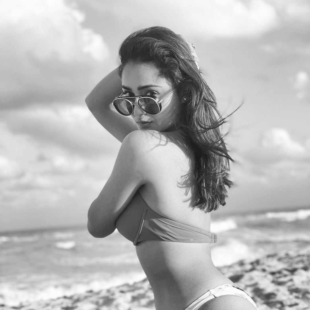 Aashram Fame Tridha Choudhury Bikini Photos