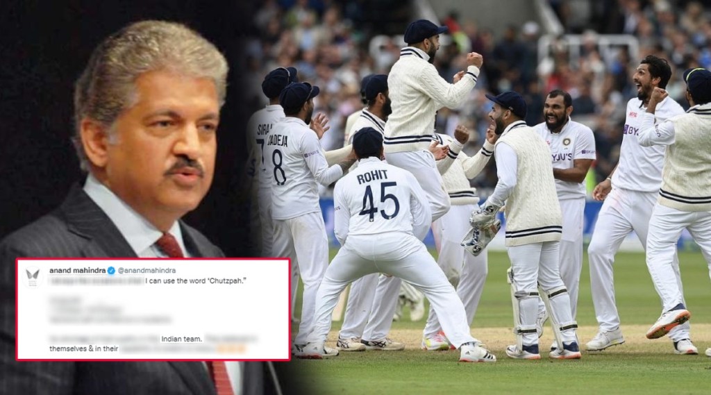 Anand Mahindra Team India