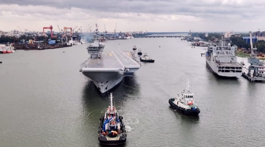 India first indigenous aircraft carrier INS Vikrant