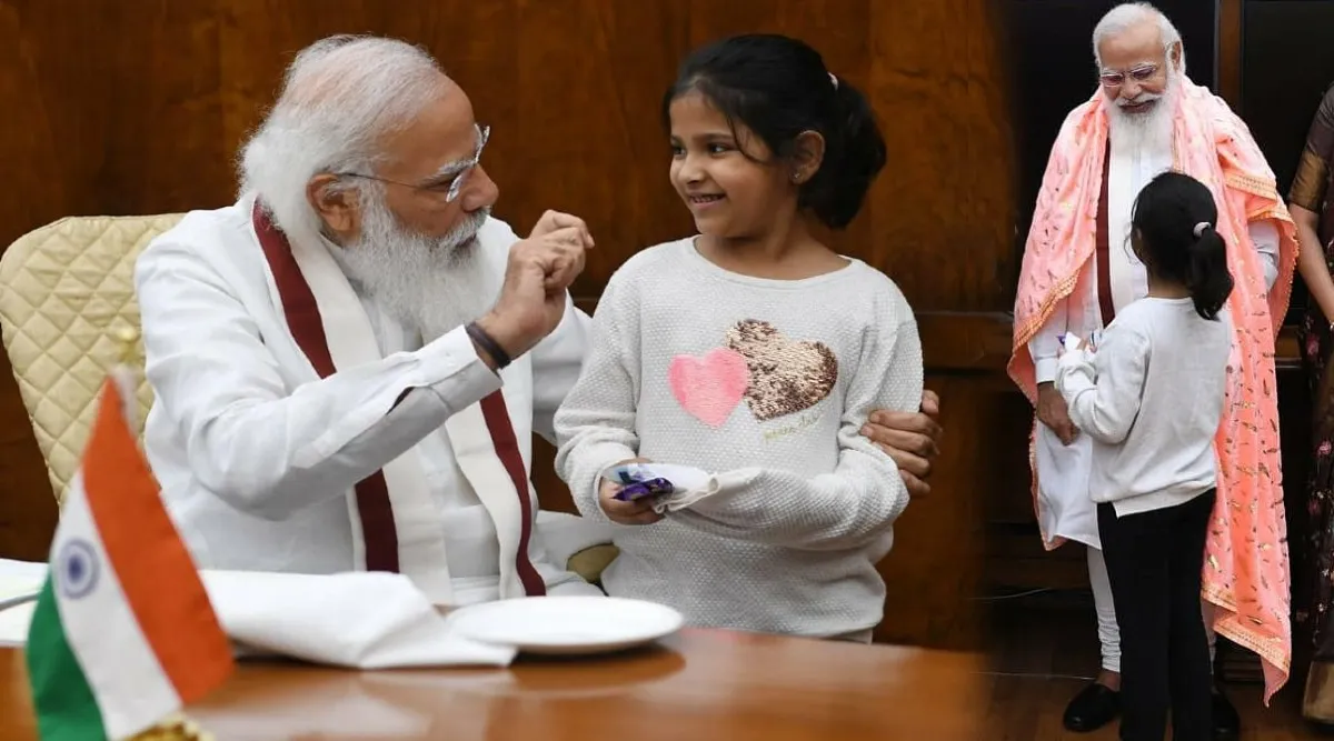 PM Modi Meet Sujay Vikhe Patil Daughter