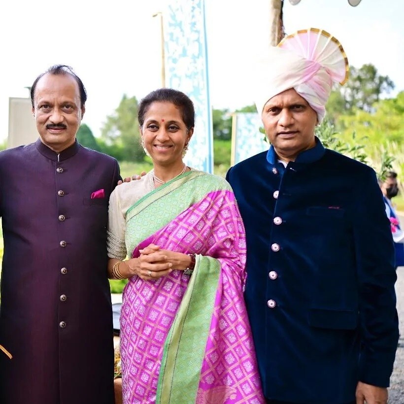 Sharad Pawar Family Shrinivas Pawar Daughter Mithila Pawar Wedding Photos Bangalore