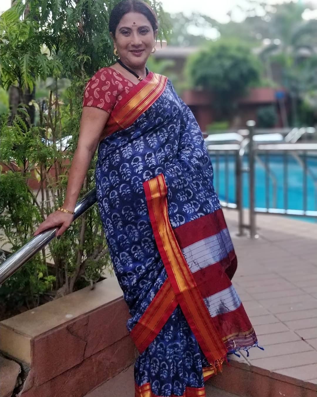 Nivedita Ashok Saraf Saree Collection Hansagamini Photos