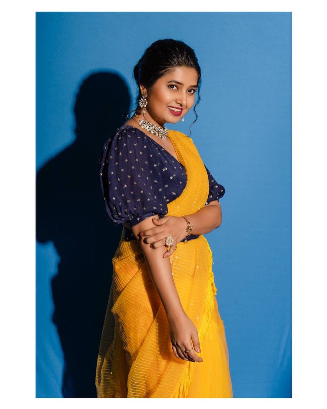Prajakta Mali Saree Photos