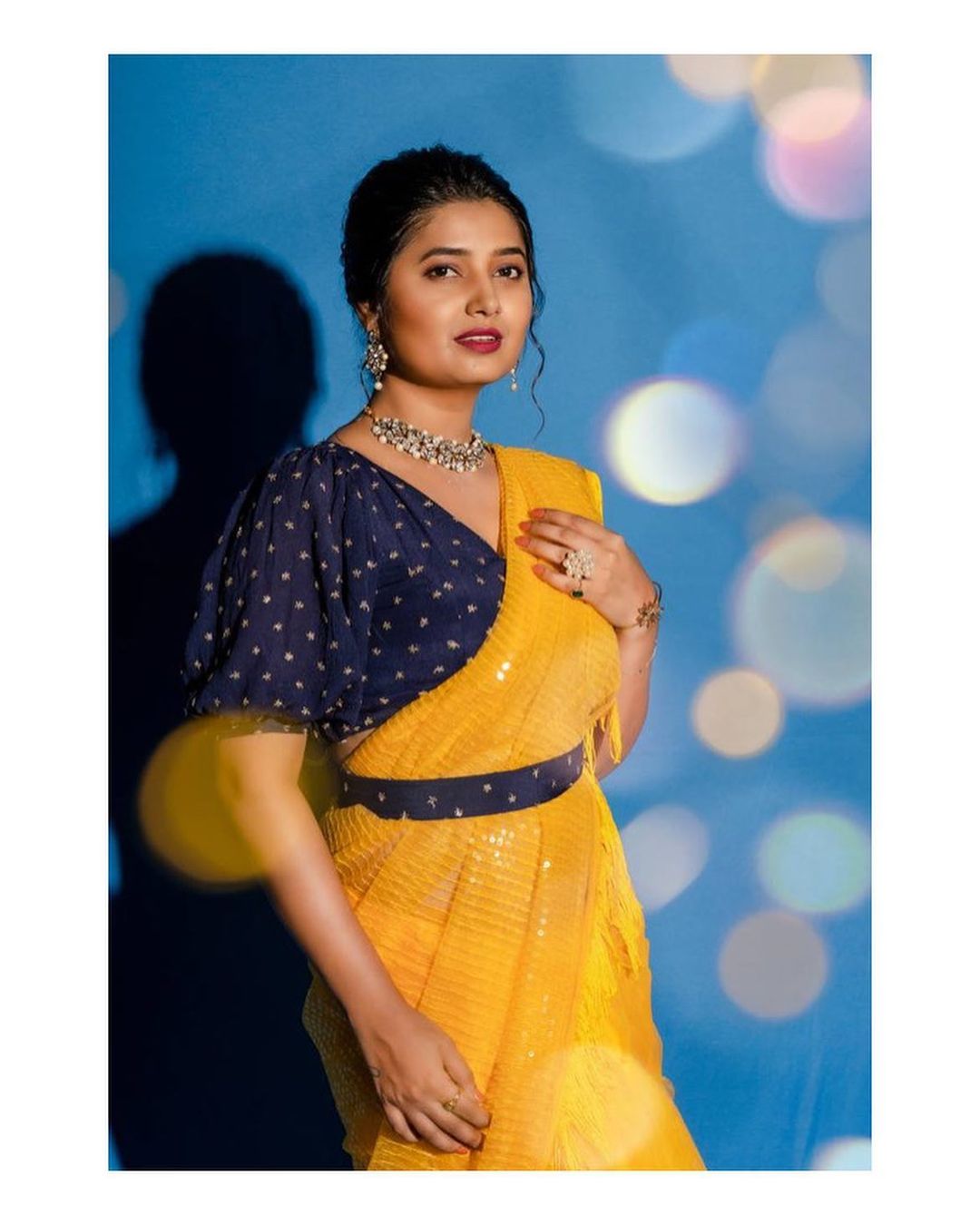 Prajakta Mali Saree Photos
