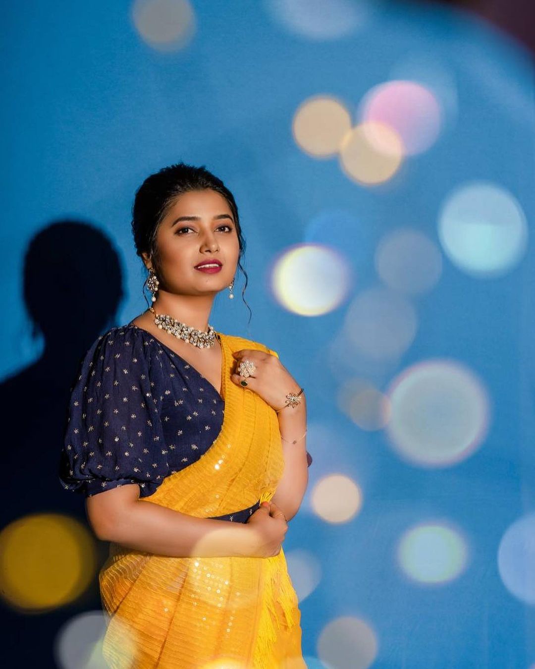 Prajakta Mali Saree Photos