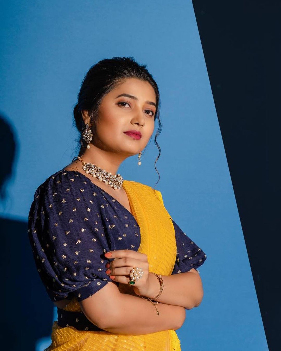 Prajakta Mali Saree Photos