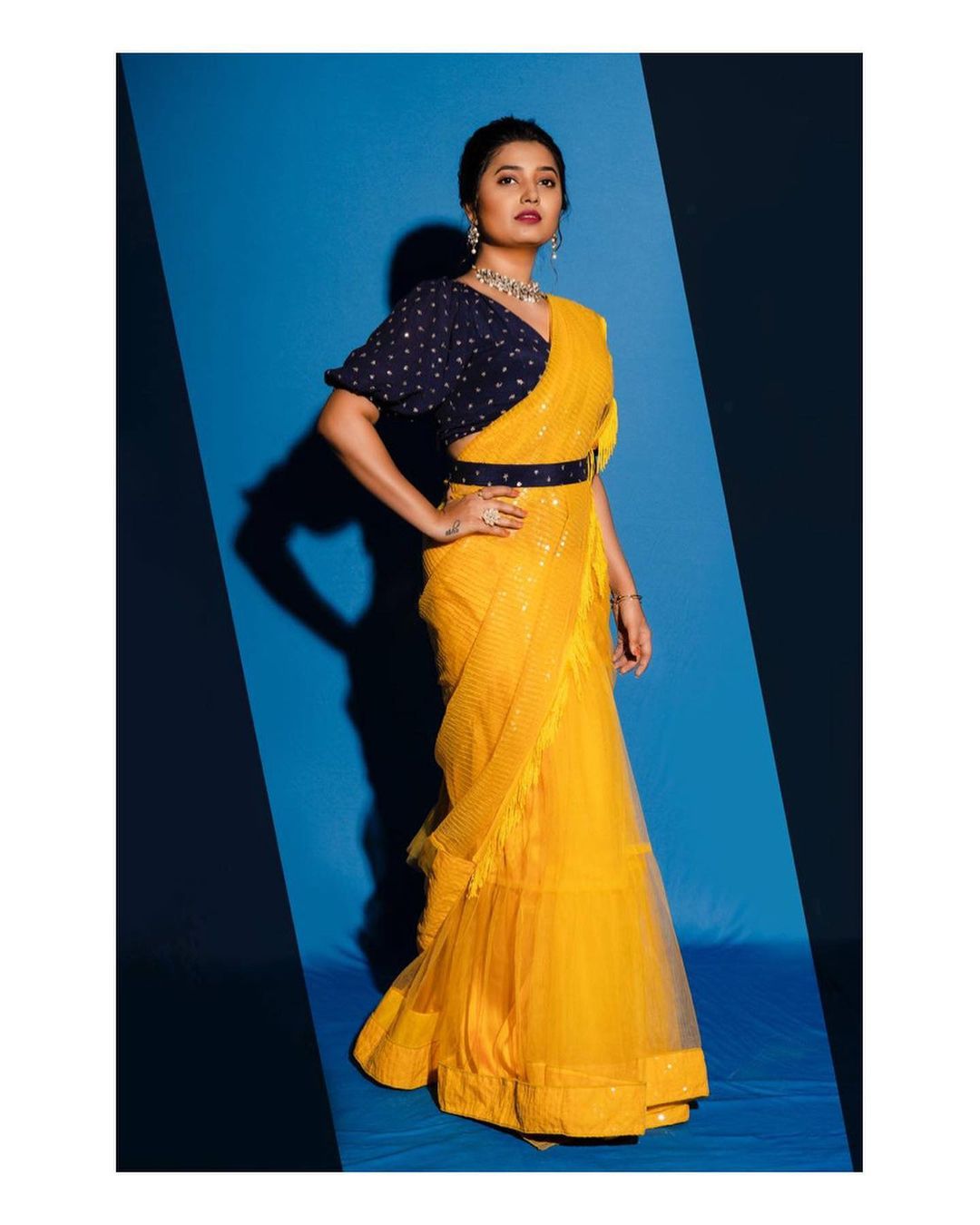 Prajakta Mali Saree Photos
