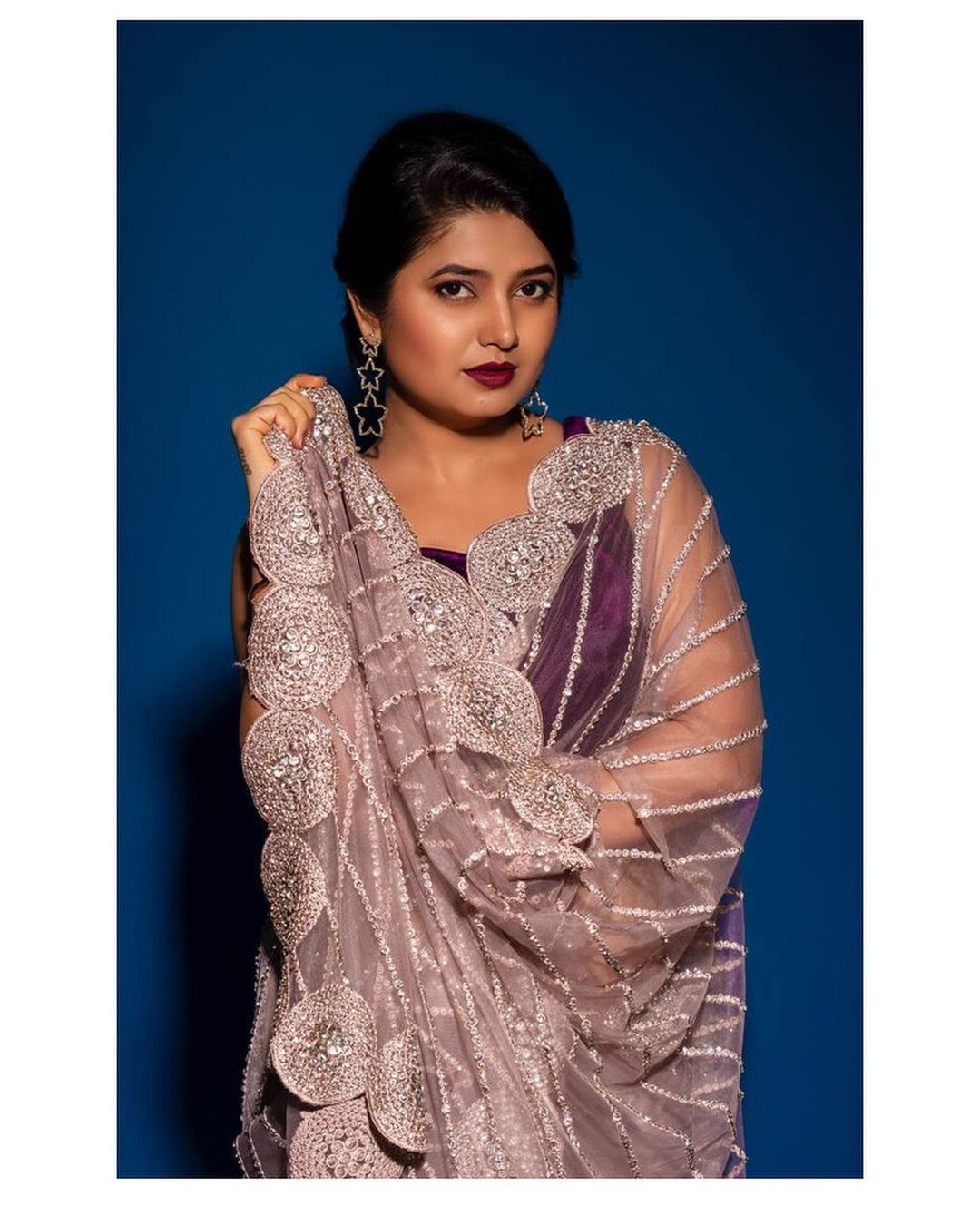 Prajakta Mali Saree Photos
