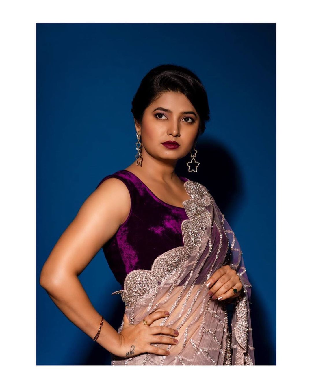 Prajakta Mali Saree Photos