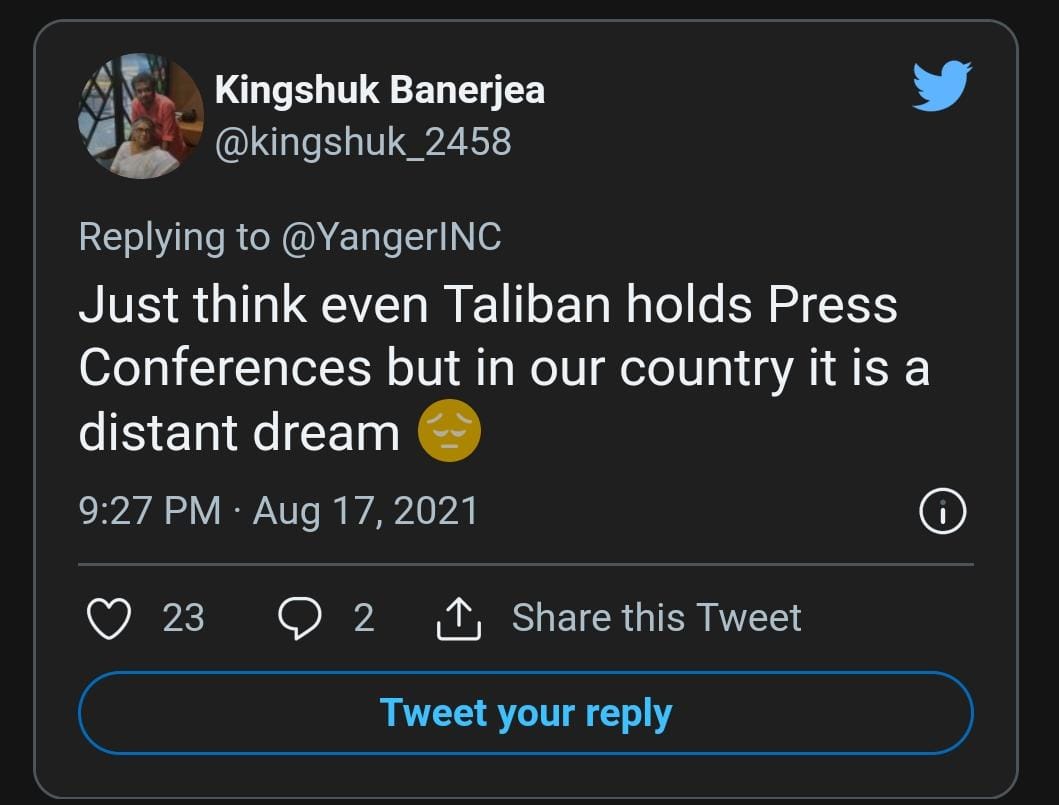 Even Taliban Trends On Social Media As Indians Take A Jab At PM Modi For Never Doing A Press Conference