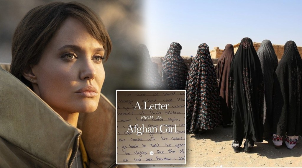 angelina jolie, angelina jolie instagram, Afghanistan taliban news,