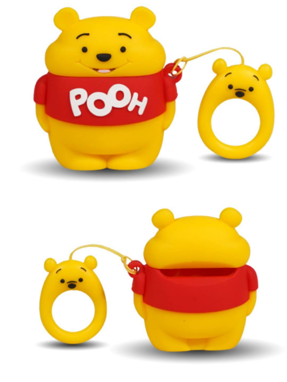 cartoon pooh airpod case