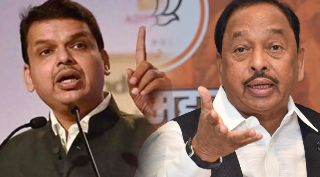 devendra fadnavis reaction on narayan rane statement