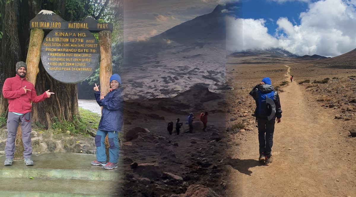 Pune Base Father and Daughter duo concord mount kilimanjaro
