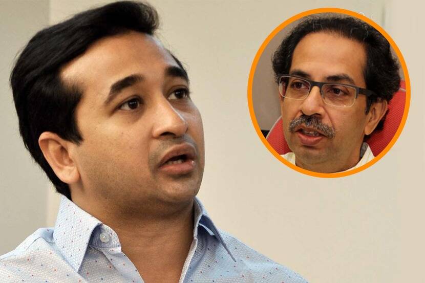 nitesh rane, aaditya thackeray,cm uddhav thackeray