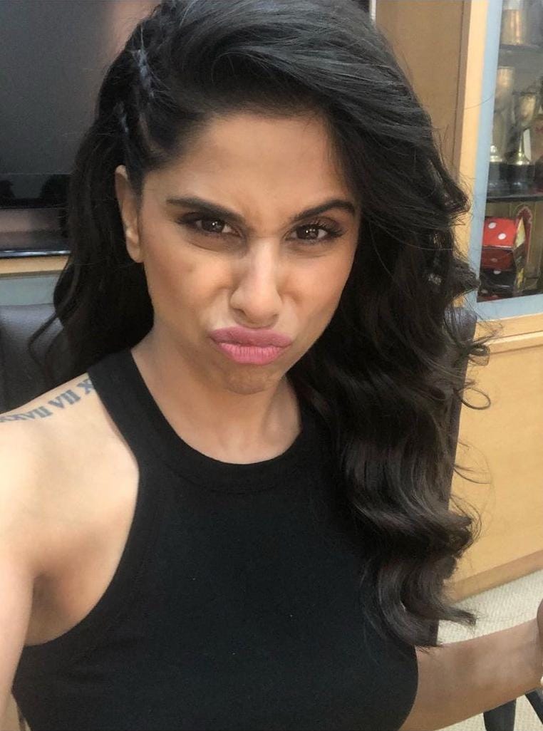 Actress Sai Tamhankar shoulder tattoo and other four tattoos meaning and connection with husband Ameya Gosavi