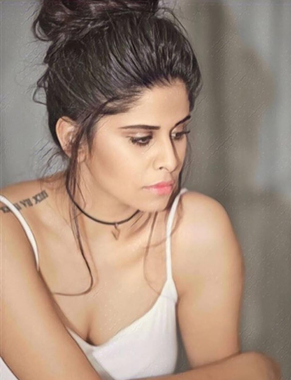 Actress Sai Tamhankar shoulder tattoo and other four tattoos meaning and connection with husband Ameya Gosavi