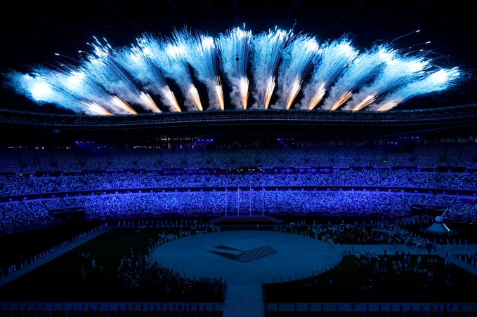tokyo olympics 2020 closing ceremony watch photos