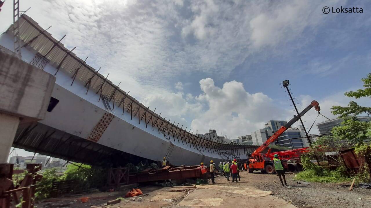 BKC Under Construction Bridge Collapsed Photos