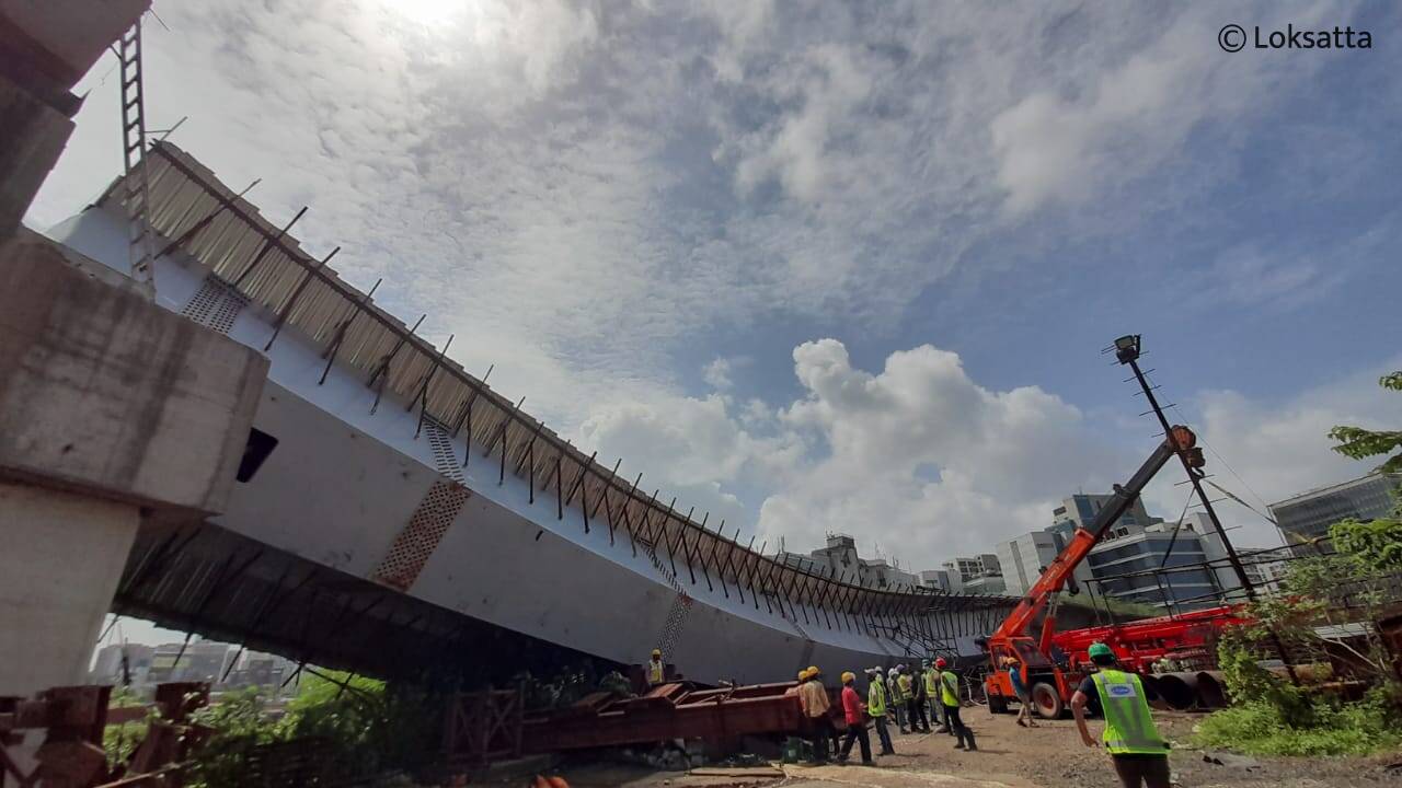BKC Under Construction Bridge Collapsed Photos