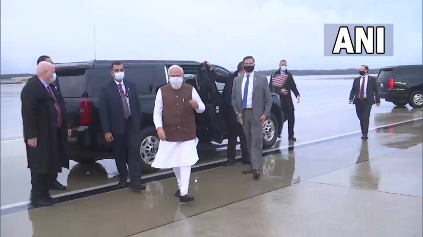 Indian Americans welcome PM Modi in Washington