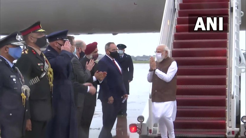 Indian Americans welcome PM Modi in Washington