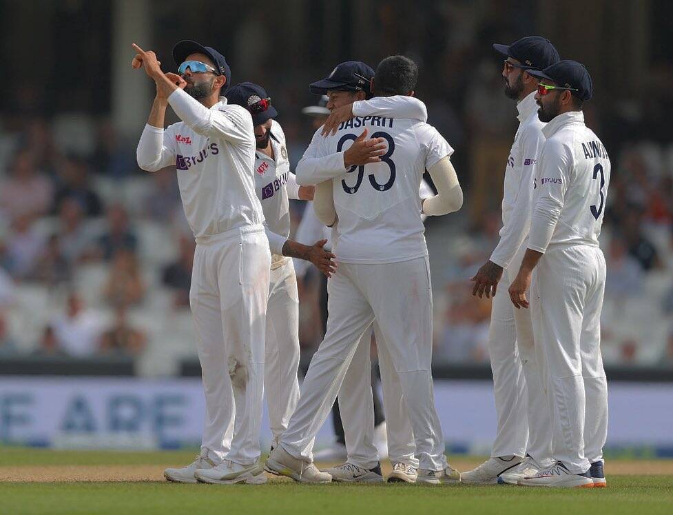 india vs england oval test records