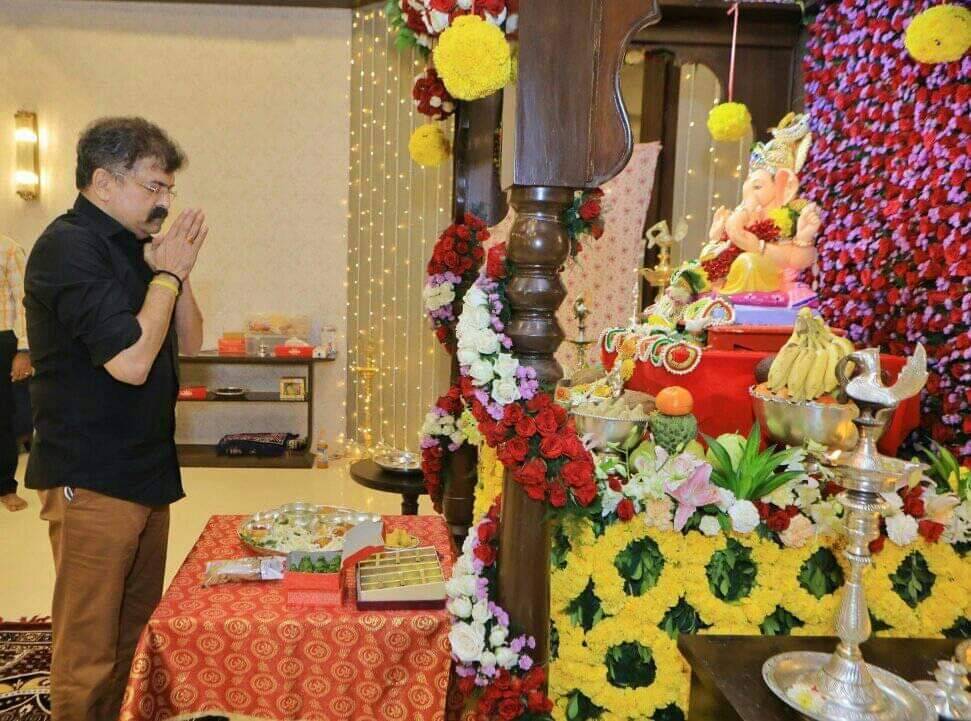 Varsha Bungalow Ganeshotsav 2021 CM Uddhav Thackeray